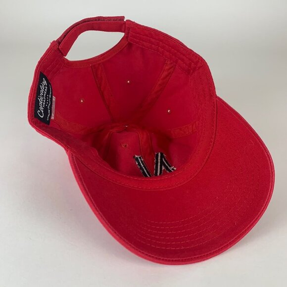 Nebraska Cornhuskers NCAA Red Captivating Relaxed Fit Strapback Hat - Picture 4 of 5